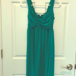 Green cotton max studio dress